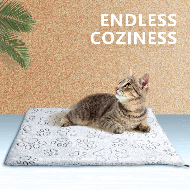 Self Warming Pet Mat with Anti Slip Base